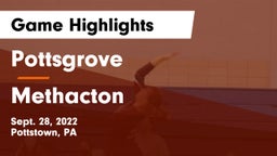 Pottsgrove  vs Methacton  Game Highlights - Sept. 28, 2022