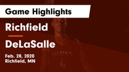 Richfield  vs DeLaSalle  Game Highlights - Feb. 28, 2020