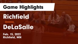 Richfield  vs DeLaSalle  Game Highlights - Feb. 15, 2022