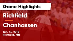 Richfield  vs Chanhassen  Game Highlights - Jan. 16, 2018