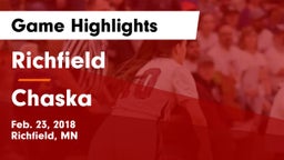 Richfield  vs Chaska  Game Highlights - Feb. 23, 2018