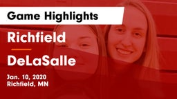 Richfield  vs DeLaSalle  Game Highlights - Jan. 10, 2020