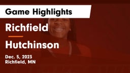 Richfield  vs Hutchinson  Game Highlights - Dec. 5, 2023