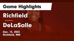 Richfield  vs DeLaSalle  Game Highlights - Dec. 13, 2023