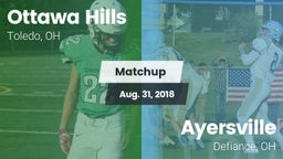 Matchup: Ottawa Hills vs. Ayersville  2018