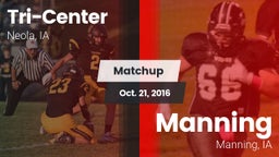 Matchup: Tri-Center vs. Manning  2016