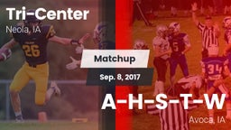 Matchup: Tri-Center vs. A-H-S-T-W  2017