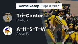 Recap: Tri-Center  vs. A-H-S-T-W  2017