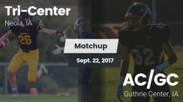 Matchup: Tri-Center vs. AC/GC  2017