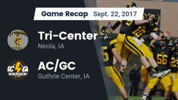 Recap: Tri-Center  vs. AC/GC  2017