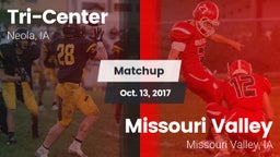 Matchup: Tri-Center vs. Missouri Valley  2017