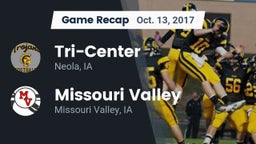 Recap: Tri-Center  vs. Missouri Valley  2017