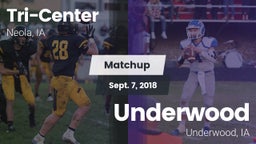 Matchup: Tri-Center vs. Underwood  2018