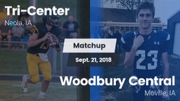 Matchup: Tri-Center vs. Woodbury Central  2018