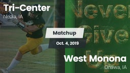 Matchup: Tri-Center vs. West Monona  2019