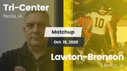 Matchup: Tri-Center vs. Lawton-Bronson  2020