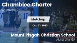 Matchup: Chamblee vs. Mount Pisgah Christian School 2020