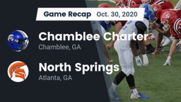 Recap: Chamblee Charter  vs. North Springs  2020