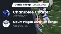 Recap: Chamblee Charter  vs. Mount Pisgah Christian School 2020
