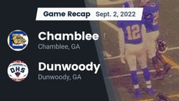 Recap: Chamblee  vs. Dunwoody  2022