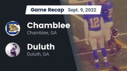 Recap: Chamblee  vs. Duluth  2022