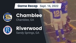 Recap: Chamblee  vs. Riverwood  2022