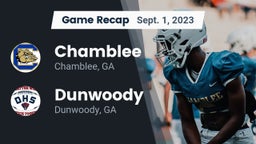 Recap: Chamblee  vs. Dunwoody  2023