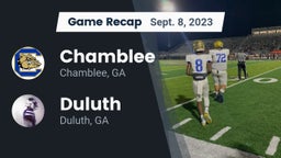 Recap: Chamblee  vs. Duluth  2023