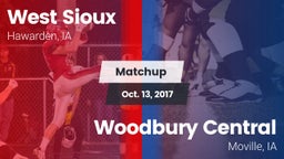 Matchup: West Sioux vs. Woodbury Central  2017
