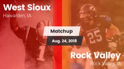 Matchup: West Sioux vs. Rock Valley  2018