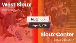 Matchup: West Sioux vs. Sioux Center  2018