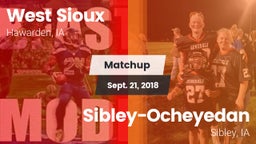 Matchup: West Sioux vs. Sibley-Ocheyedan 2018