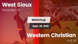 Matchup: West Sioux vs. Western Christian  2018