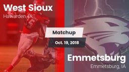 Matchup: West Sioux vs. Emmetsburg  2018