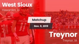 Matchup: West Sioux vs. Treynor  2019