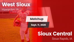 Matchup: West Sioux vs. Sioux Central  2020