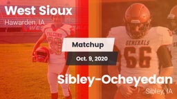 Matchup: West Sioux vs. Sibley-Ocheyedan 2020