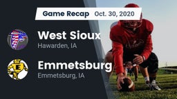 Recap: West Sioux  vs. Emmetsburg  2020