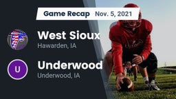 Recap: West Sioux  vs. Underwood  2021