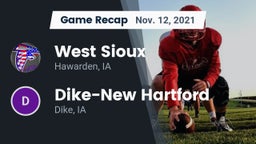 Recap: West Sioux  vs. ****-New Hartford  2021