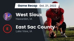 Recap: West Sioux  vs. East Sac County  2022