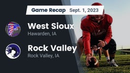 Recap: West Sioux  vs. Rock Valley  2023