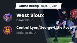 Recap: West Sioux  vs. Central Lyon/George-Little Rock  2023