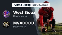 Recap: West Sioux  vs. MVAOCOU  2023