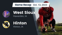 Recap: West Sioux  vs. Hinton  2023
