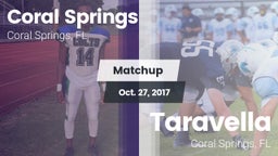 Matchup: Coral Springs vs. Taravella  2017