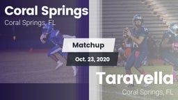 Matchup: Coral Springs vs. Taravella  2020