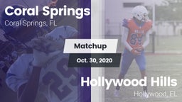 Matchup: Coral Springs vs. Hollywood Hills  2020
