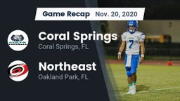 Recap: Coral Springs  vs. Northeast  2020