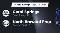 Recap: Coral Springs  vs. North Broward Prep  2021